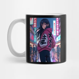 Dynamic Anime Vibes: A Journey of Color and Emotion Mug